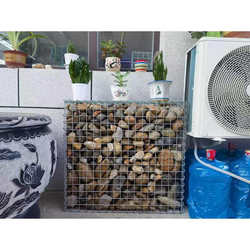 24电焊石笼网园林景观石头园林镀锌河道民宿装饰庭院防爆铁丝公园