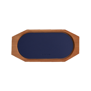 GUDO LUCK中古包豪斯实木托盘防水咖啡托盘樱桃木黑胡桃收纳盘盘