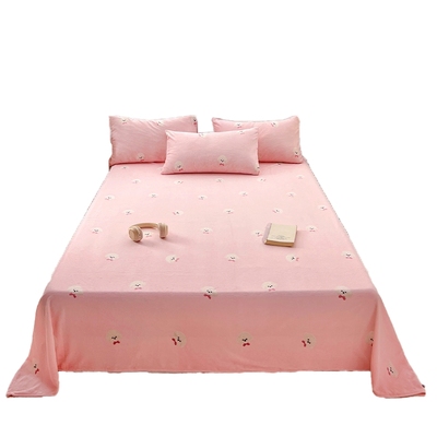 【A级母婴可用】牛奶绒床单单件