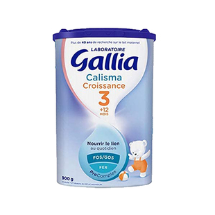 法国6罐包税直邮达能Gallia佳丽雅3段成长标准配方奶粉1~3岁900g