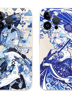 适用华为NOVA14手机壳hi nova9Pro原神13/12/11ultra芙芙宁娜10/9/8/7/6se优菈5i/z二次元游戏周边全包软4e套