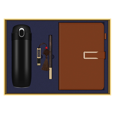 中国风保温杯伴手礼复古笔记本