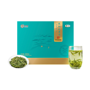中茶茶叶2026春茶明前钱塘龙井千岛湖老树龙井绿茶200g纸包散茶