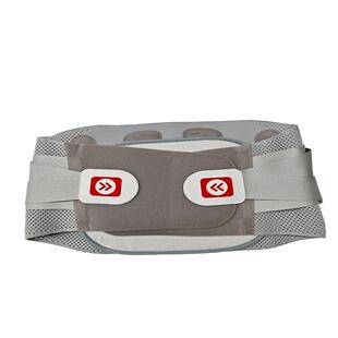 Panapopo护腰带医用型浅灰色XL2XL成人可调节网状透气腰部保护