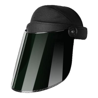 电焊面罩焊工新款全脸防晒遮阳帽