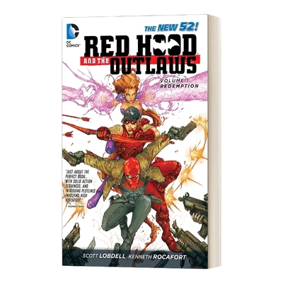 英文原版 红头罩与法外者卷1 救赎  Red Hood and the Outlaws Vol 1 英文版 进口英语原版书籍