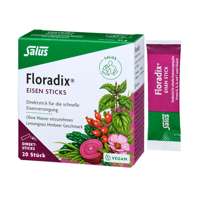 Salus莎露斯德国进口红颜粉美容气血粉补铁粉剂贫血女性亮白气色