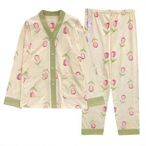 月子服春秋纯棉产后薄款产妇哺乳孕妇睡衣夏季怀孕期10月份11秋冬