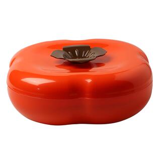 舍里 柿柿如意果盘干果盒茶几干果零食摆放盘瓜子点心防潮收纳盒