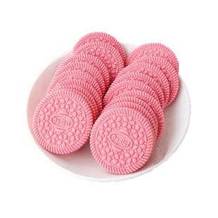 焙多夫大圆夹心饼干蛋糕装饰半圆夹心饼干烘焙摆件纸杯蛋糕插件