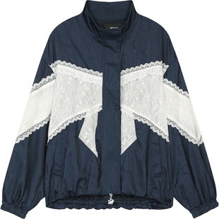 妖精的口袋镂空蕾丝蝴蝶结重工短外套女2026年春季新款高级感甜酷