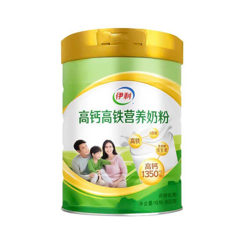 伊利高钙高铁多维全家营养奶粉
