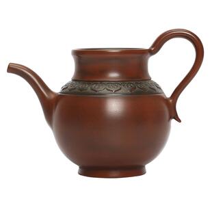 此时此刻 坭兴陶美人肩公道杯 马武宏纯手工制陶瓷茶具配件分茶器