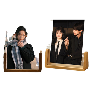 高级感海马体打印洗照片做成实木定制相框摆台亚克力透明装裱创意