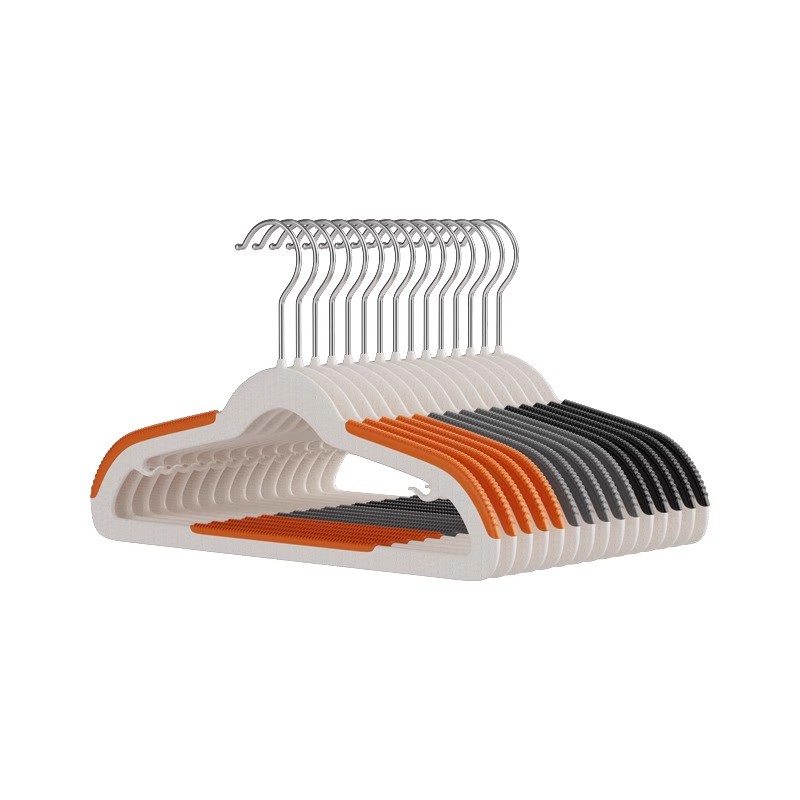 儿童衣架婴儿宝宝专用晾晒衣服小孩新生幼儿中大童家用防滑挂衣撑