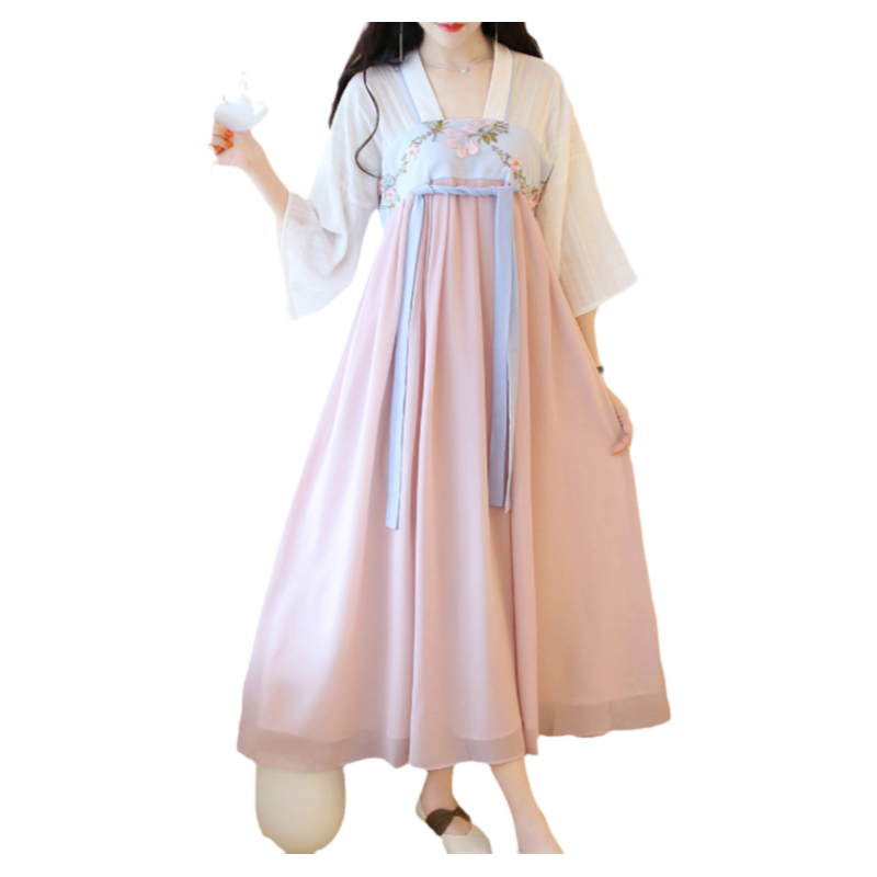 夏款中国风绝美汉服薄纱大码超仙