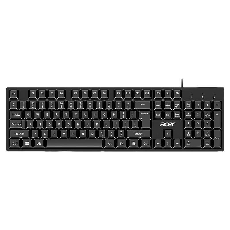 Acer/宏碁有线键盘鼠标套装笔记本台式电脑有线游戏办公键鼠套装