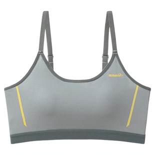 忆括女童内衣女学生初中高中发育期少女棉文胸二阶段女孩儿童背心