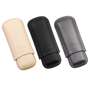 包邮 原装Davidoff大卫杜夫 zino季诺雪茄套 2位长短款便携皮套