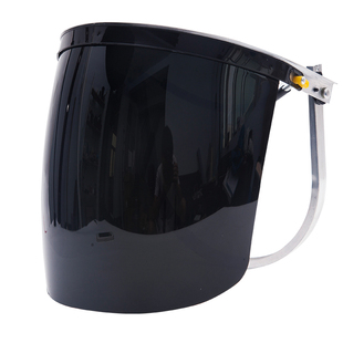 电焊面罩安全帽护罩一体带烧焊防护面具面屏配帽防冲击耐高温化工