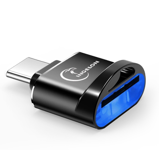 安卓tpyec手机读卡器 typc外扩展行车记录仪内存tf存储卡改u盘tpc转换otg转接头tc接口typec下歌直传到sd小卡