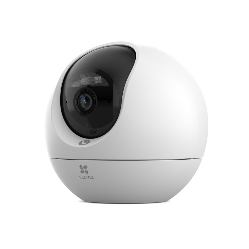 萤石C6c精灵球4K无线网络AI摄像头360度全景手机远程家用超清监控