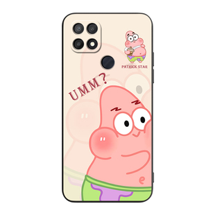 皑晨适用于OPPOA15s手机壳CPH2179防摔欧珀A15s保护套Oopoα15s软0ppoA15s可爱cph2179高级感CPH2l85海绵宝宝