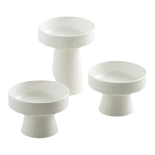 陶瓷点心碗甜品碗冰淇淋碗家用干果盘高脚碗酒店餐厅意境餐具国风