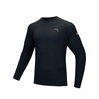 安踏运动长袖男速干运动上衣