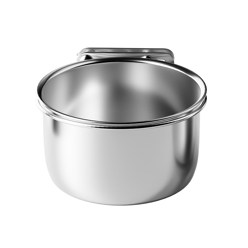 不锈钢悬挂式狗盆狗碗防打翻