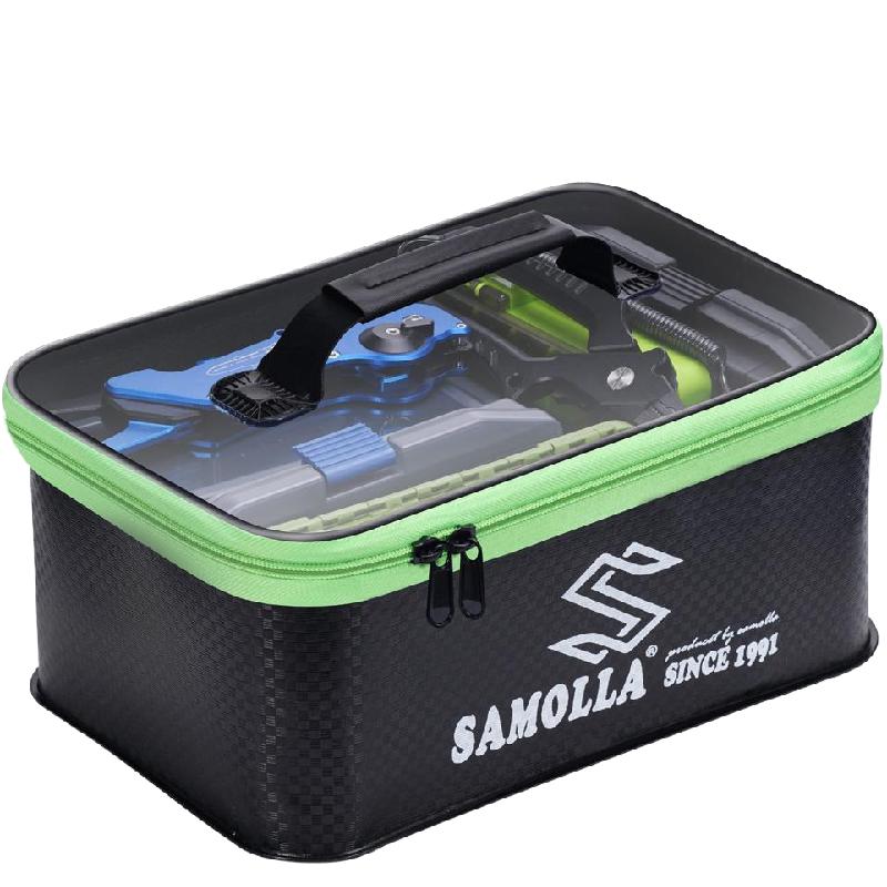 SAMOLLA渔具配件收纳盒多功能耐磨路亚包防水鱼包小药专用工具箱