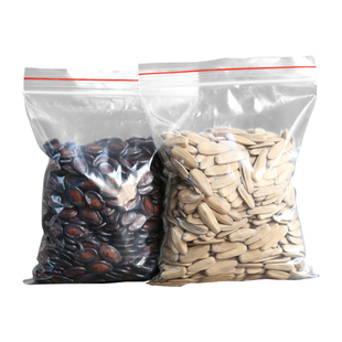 自封袋6号120*170mm封口袋加厚款支持定做透明塑料袋pe夹链密封袋