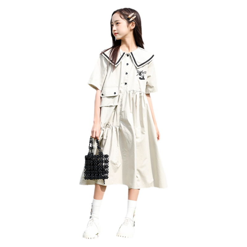 女大童裙子2026新款夏装洋气女孩