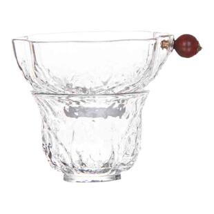 耐热玻璃过滤网超细网纱茶漏家用公道杯泡茶壶滤茶器功夫茶具套装