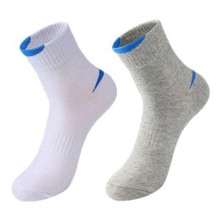 中筒运动商务休闲防臭袜子男士学生春夏季薄款跑步打球潮袜长筒
