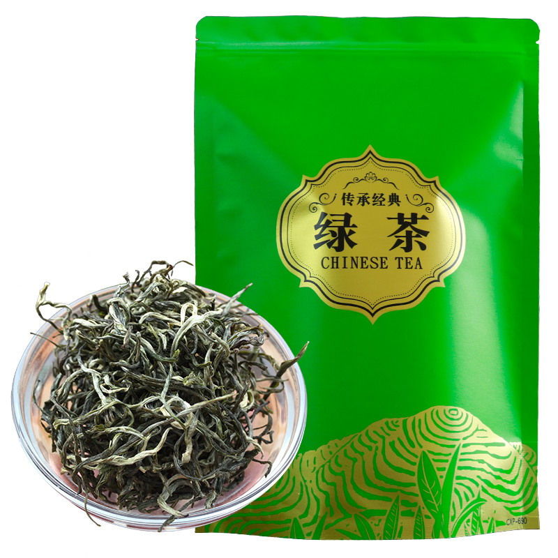 500g 春尖银丝绿茶2024新茶叶特级 云南毛尖春尖毛峰茶浓香型散装