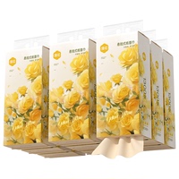 漫花抽紙懸掛式衛(wèi)生紙家用實(shí)惠裝