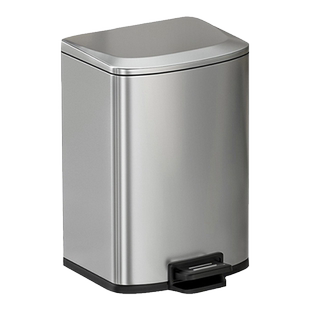 不锈钢垃圾桶厨房家用新款客厅脚踩免弯腰脚踏意式极简轻奢高颜值