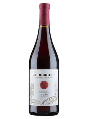 美国原瓶进口红酒蒙大菲Woodbridge酒园木桥黑皮诺红葡萄酒750ml