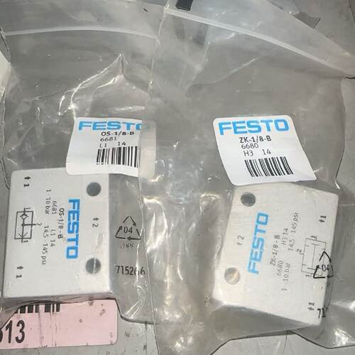 溢价-FESTO气控阀ZK-1/8-B