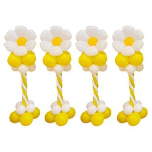 幼儿园开学典礼场景布置路引气球立柱牌教室班级舞台活动氛围装饰