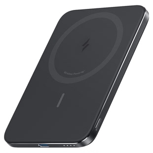 Anker安克MagGo Air2卡片磁吸充电宝无线5000mAh超薄小巧便携20W快充适用苹果17promax专用iPhone16官方正品