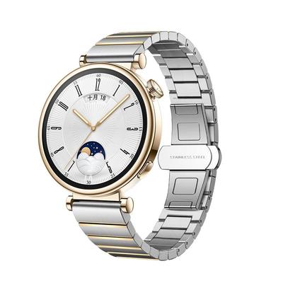 适用于华为gt6手表GT5表带gt4/gt5pro金属watch4/3pro高级腕表带gt3pro智能gt2e运动新男女款钢链非钛合金链