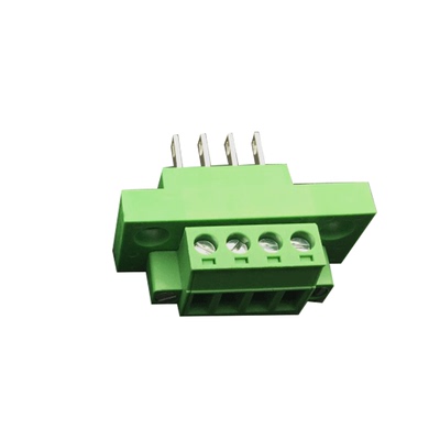 穿墙式插拔接线端子公母锁紧固定