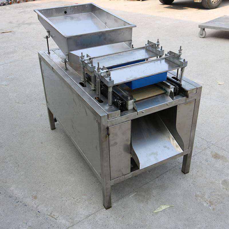 不锈钢鹌鹑蛋剥壳机 食品机器 双拍式鹌鹑蛋剥壳机 厂家供应