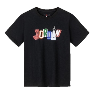 JORDAN儿童装男童短袖T恤大小童打底衫休闲运动上衣潮JD2512196