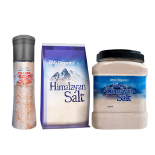 蔬事喜马拉雅玫瑰盐非海盐粉盐粗盐进口细盐2700研磨器390g