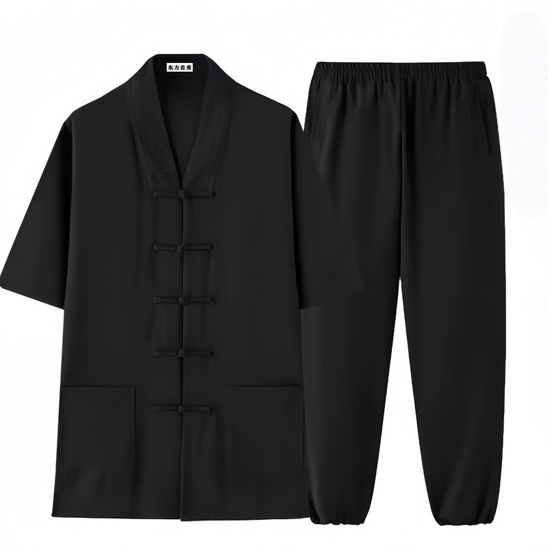 武当夏季三宝领道士服装男女款道服女禅修太极服装新款正一居士服