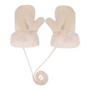 阿吉豆AJIDOU雪夜奇境系列女款休闲秋冬保暖手套帽子防寒渔夫帽