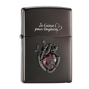 zippo正品打火机 心之所爱限量版官方旗舰店新年送男友情人节礼物
